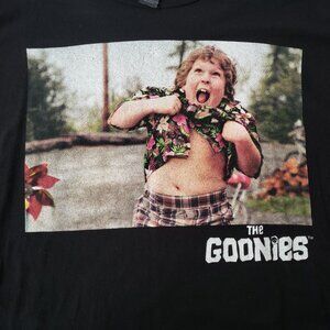The Goonies CHUNK Hey You Guys! Truffle Shuffle Black XXXL Tshirt